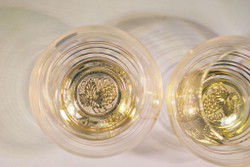 Набор бокалов для коньяка "Виноград" (Златоуст)  в подарочном футляре