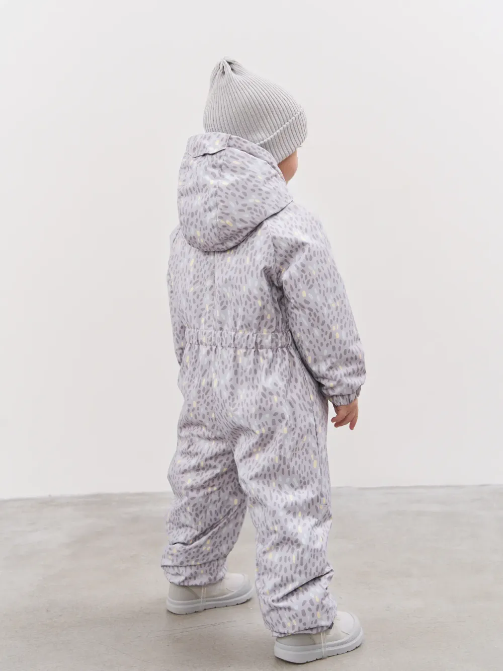 Комбинезон демисезонный мембранный "Солнечные зайчики - серый" 0+