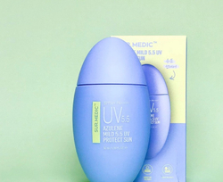 Sur.Medic+ Azulene Mild 5.5 UV Protect Sun SPF50+ PA++++ солнцезащитный крем с азуленом