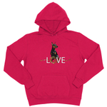 Толстовка "Цвергпинчер- колючая любовь"