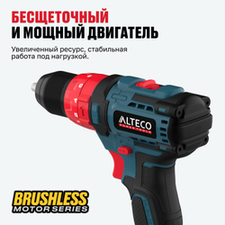 Бесщеточная аккумуляторная ударная дрель-шуруповерт ALTECO CID 21-45 BL