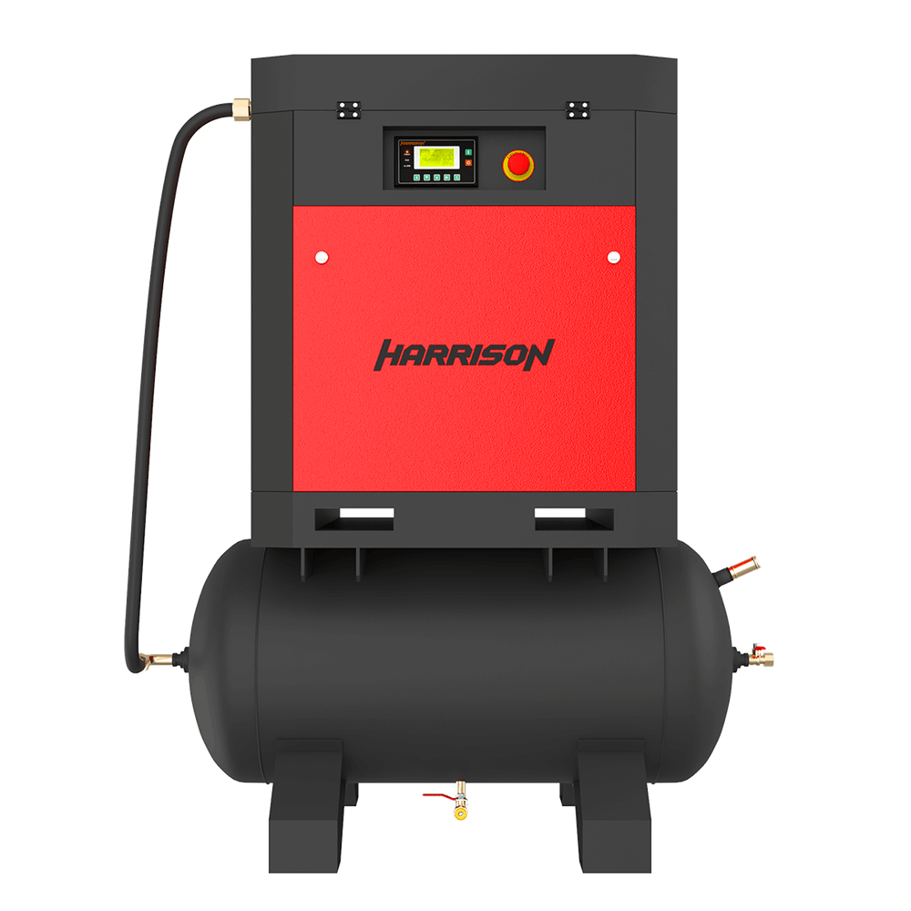 HRS-95900T3 Винтовой компрессор с ресивером Harrison: 900 л/мин; 10 бар; 7,5 кВт