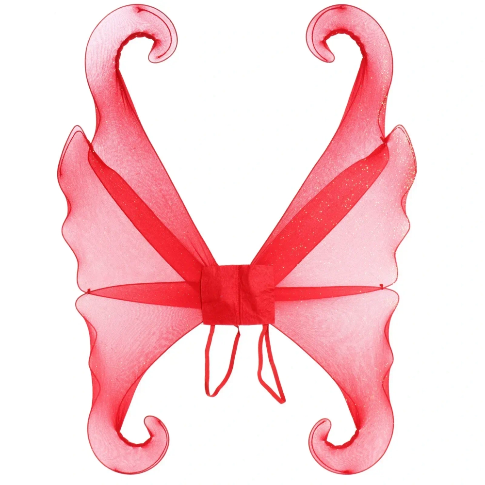 Карнавальный аксессуар «Изящные крылья» 70*55 см, красный
