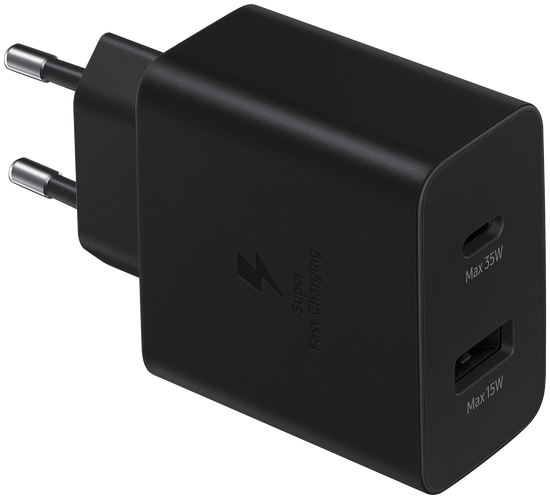 Сетевое зарядное устройство Samsung EP-TA220, 35 Вт, черный