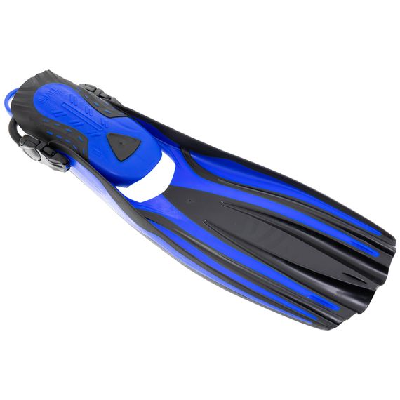 Ласты с открытой пяткой Marlin Scuba (Elastic Bungee Strap) синие
