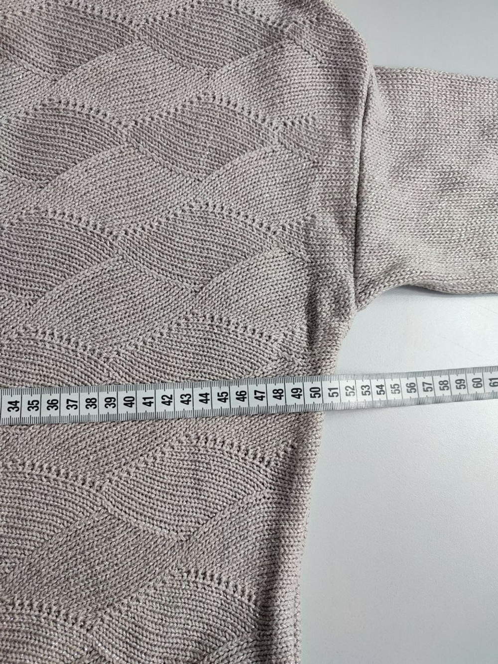 Джемпер Oodji вязаный 48 размер