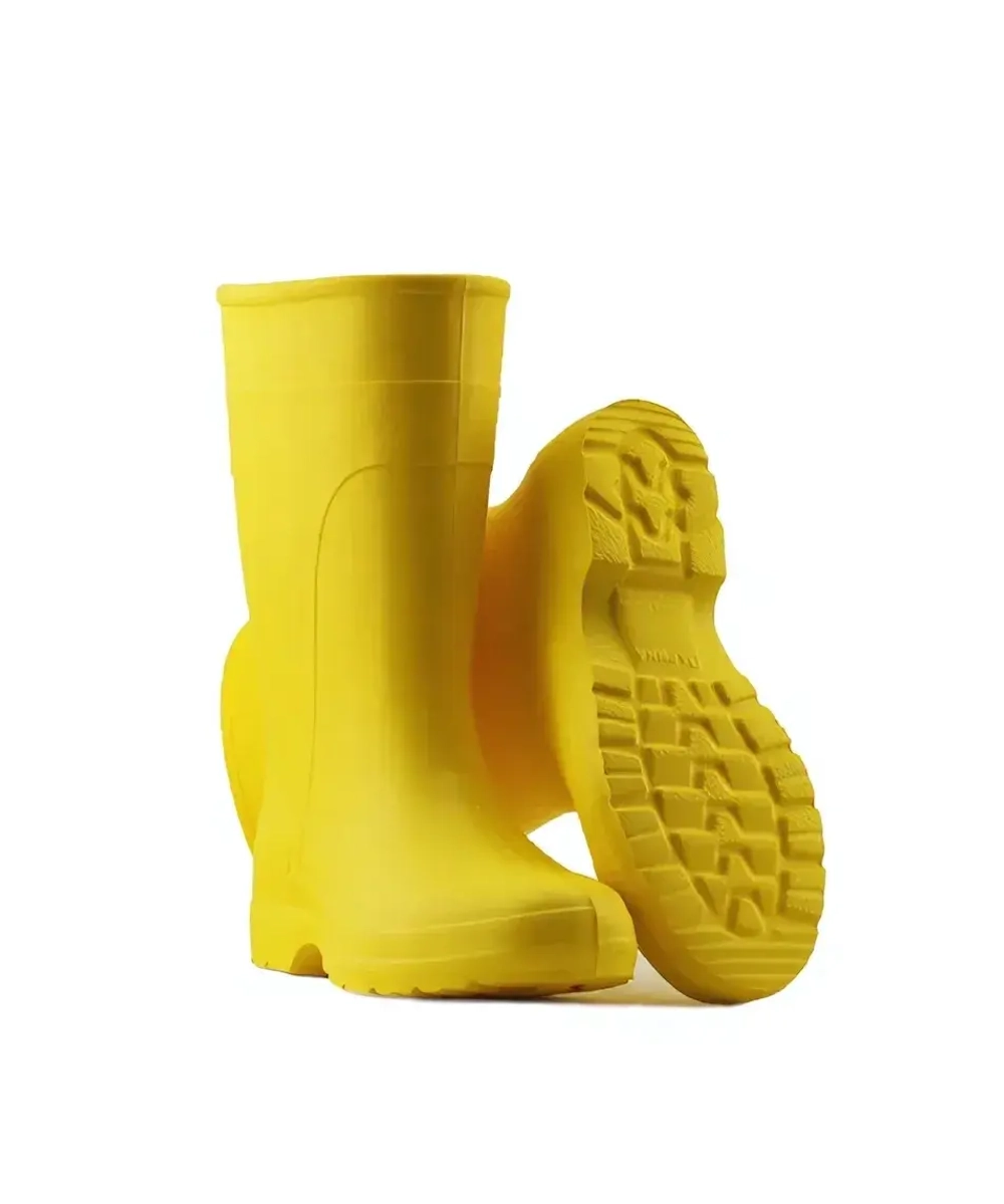 Сапоги женские из ЭВА, цвет желтый, р-р 36-37 Д500