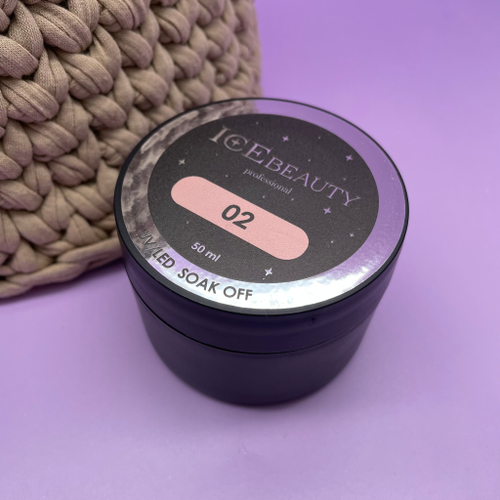 IceBeauty Fast gel 02 Cover beige, 50 мл