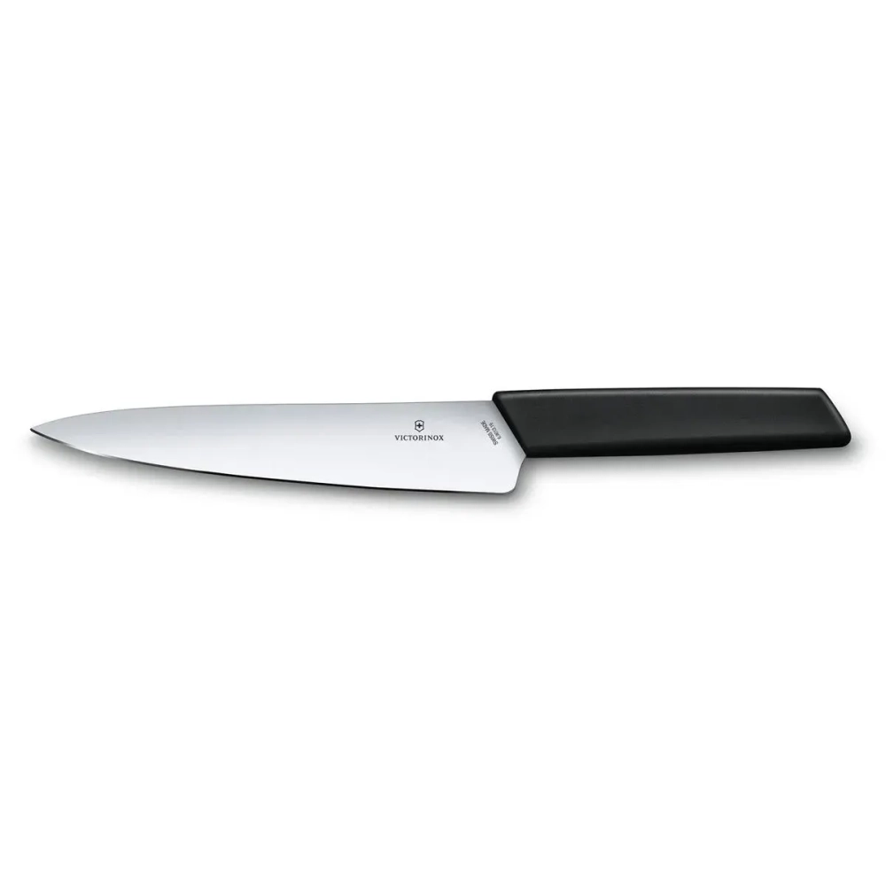 Victorinox Нож Swiss Modern 19см для порционирования, черный