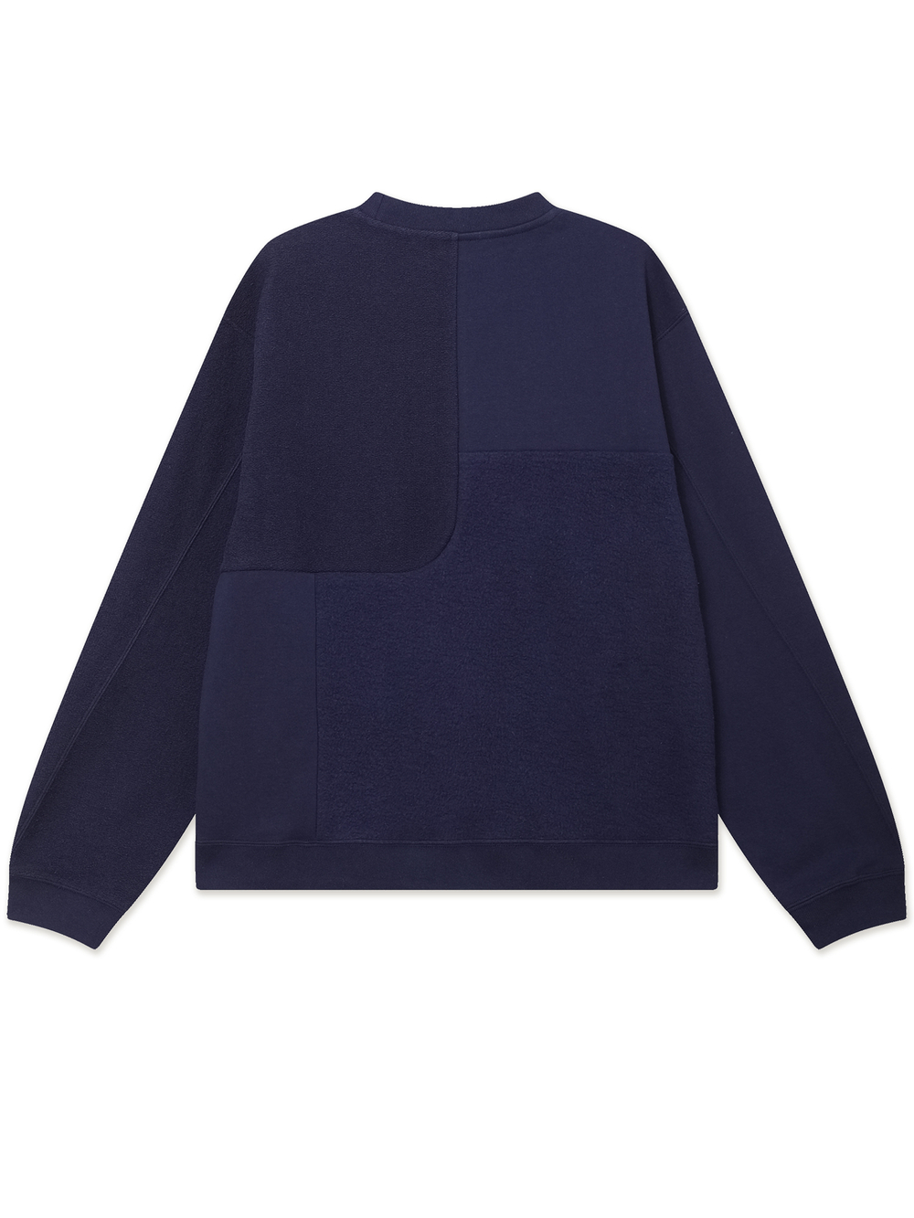 Толстовка Без Капюшона Paneled Long Sleeve Crewneck