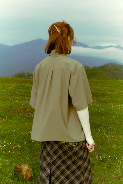 Рубашка Called a Garment Hikercore Shirt "Dusty Olive"