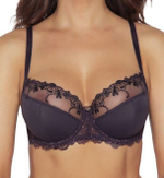 Бюстгальтер с полусшивными чашками с изысканным кружевом (Размер: 85D) (Цвет: белый)