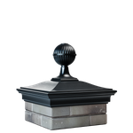 Шар на колпак Monblan: цвет черный