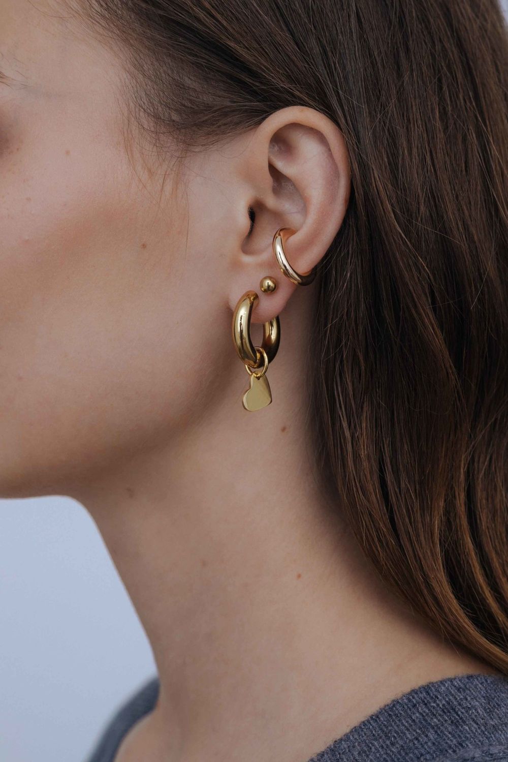 Подвеска Сердце из стали мини