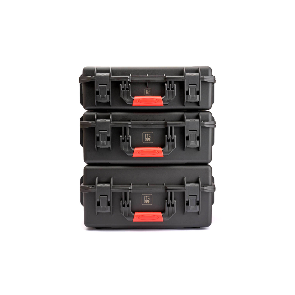MEDIUM SIZE | Ударопрочный кейс кофр ящик бокс без колес | DGCASE@60-02D | Внутр. размеры 490*360*145мм