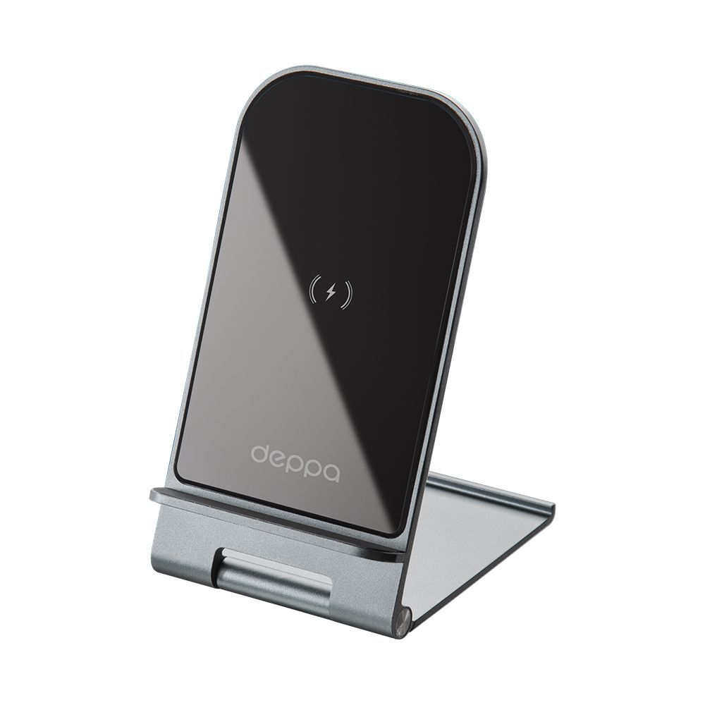 Беспроводное зарядное устройство Wireless Charger Slim 15Вт, черный