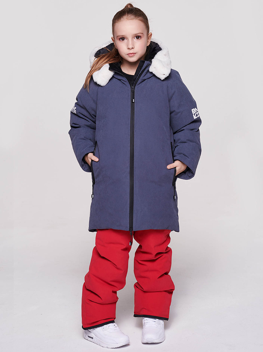 КУРТКА ДЛЯ ДЕВОЧКИ ПУХОВАЯ BASK KIDS TITANIA V2