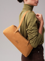 Женская замшевая сумка DBR 31127 светло-желтый