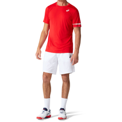 Мужское теннисное поло ASICS T-Shirt Men - Red, White
