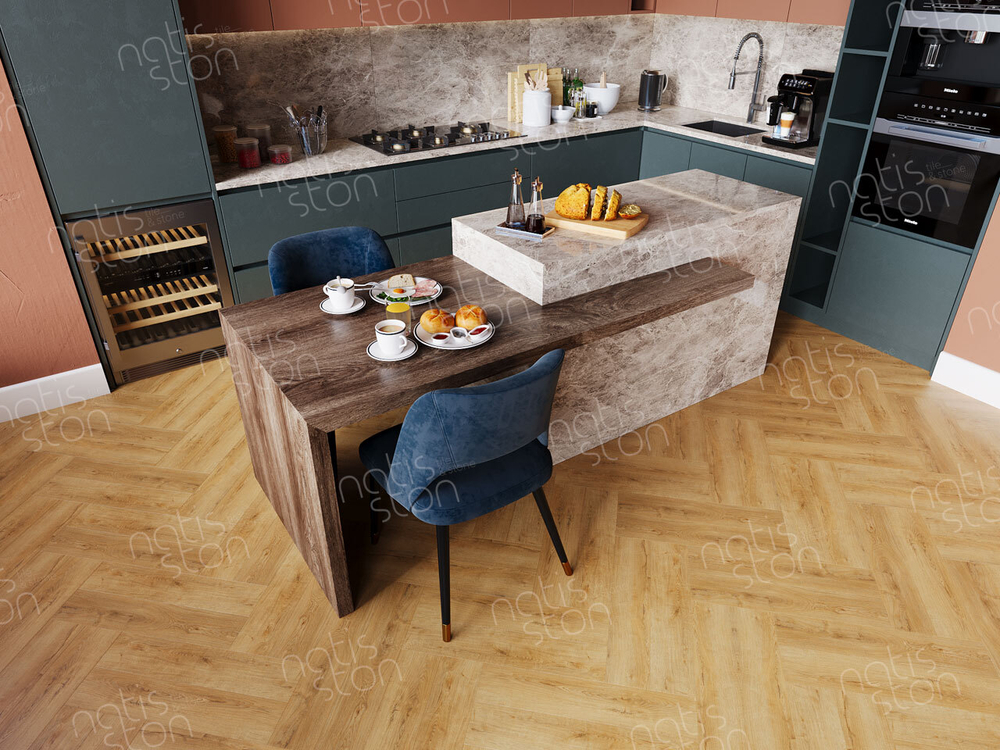Кварцвиниловая плитка NatisSton Unique 5004-10 Varm