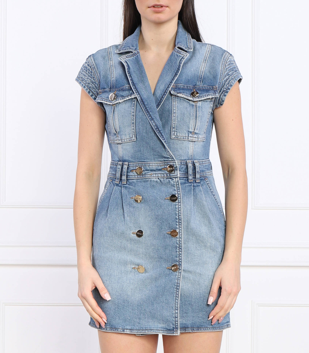 Платье Liu Jo - голубой(CA3398 DS024)