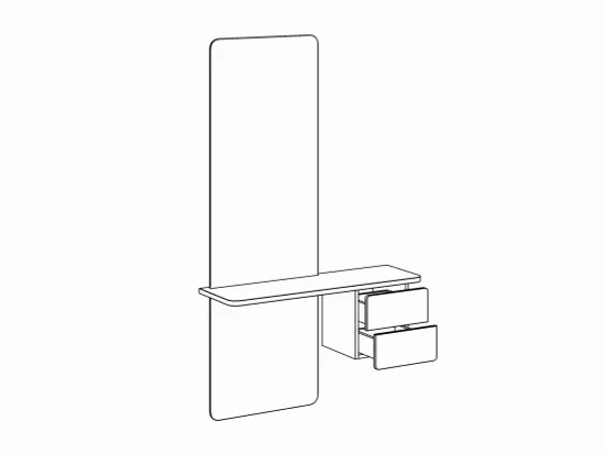Зеркало Mede с подсветкой 798704
