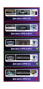 Комплект с разъёмами 12.3" Mercedes-Benz E-Class W212【L] Седан 2015 NTG 5.0 - Car-Smart LUX-UE212N50