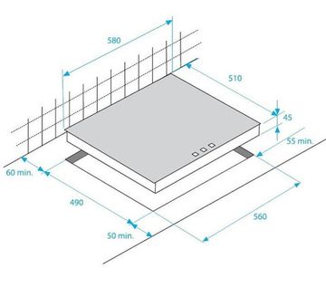Варильна поверхня електрична BEKO HIC 64402 X