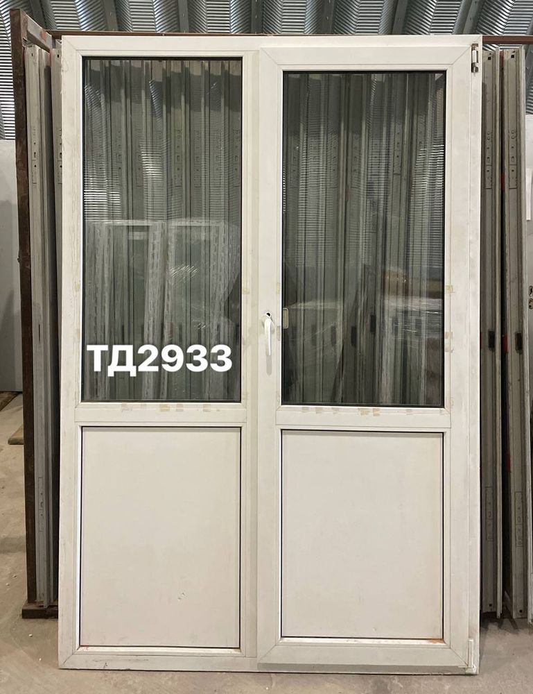 Дверь Пластиковая Б/У 213(в) х 141(ш) (Балконный Блок)