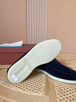 Лоферы Loro Piana Summer Walk с мехом