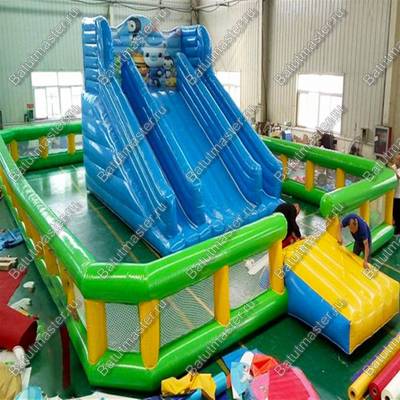 Надувная игровая комната "Манеж" размер 8*5*1,5 м