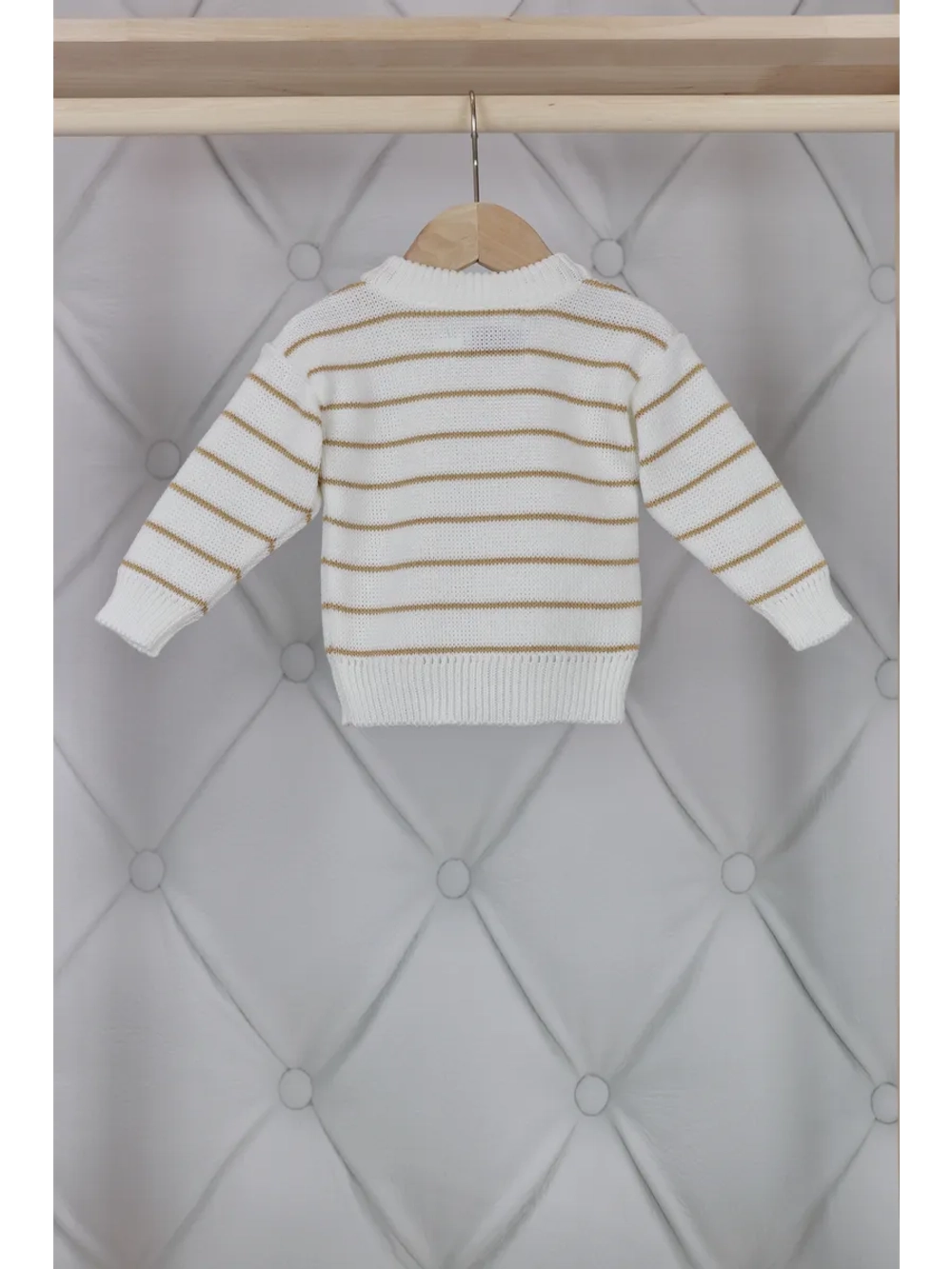 Костюм вязаный детский "Полоска"