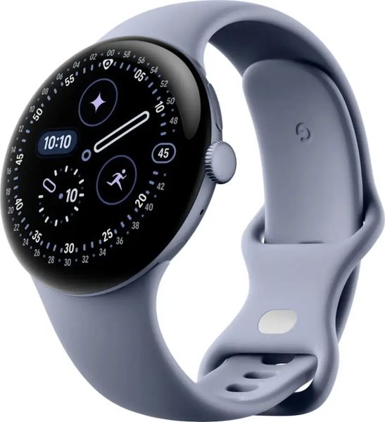 Умные часы Google Pixel Watch 4 45mm Wi-Fi (Satin Moonstone/Moonstone)