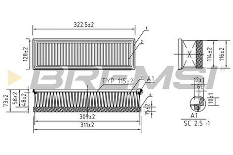 BREMSI - FA0113