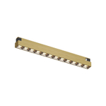 DK5971-SB Светильник трековый SHINE GRILL ZigBee, 48В, 10Вт, 2700-6000K, IP20, сатин. латунь, алюминий