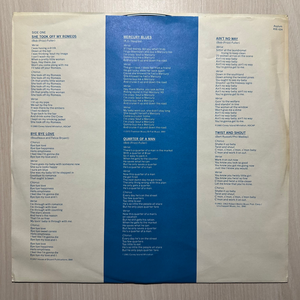 David Lindley - El Rayo-X (Канада 1981г.)