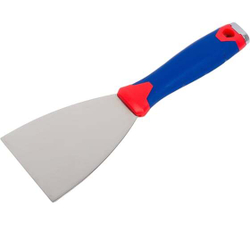 Шпатель WORKPRO жесткий, нержавеющая сталь, 80 мм WP321015