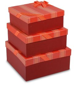 Packing Symphony ZK-01 Набор коробок из 3шт «Яркая тесьма»