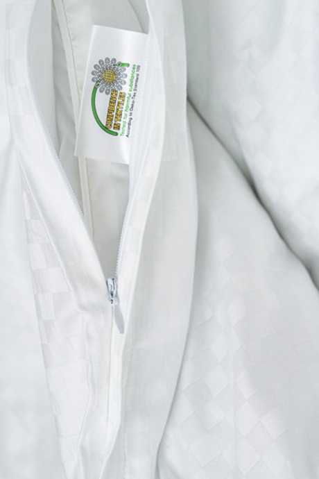 Пододеяльник 200х220 German Grass Chess Palette белый