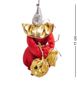 РусКукла RK-497/2 Кукла подвесная «Гном с шариком»