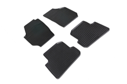 Резиновые коврики Сетка для Skoda Fabia II 2007-2014, Seintex.00526