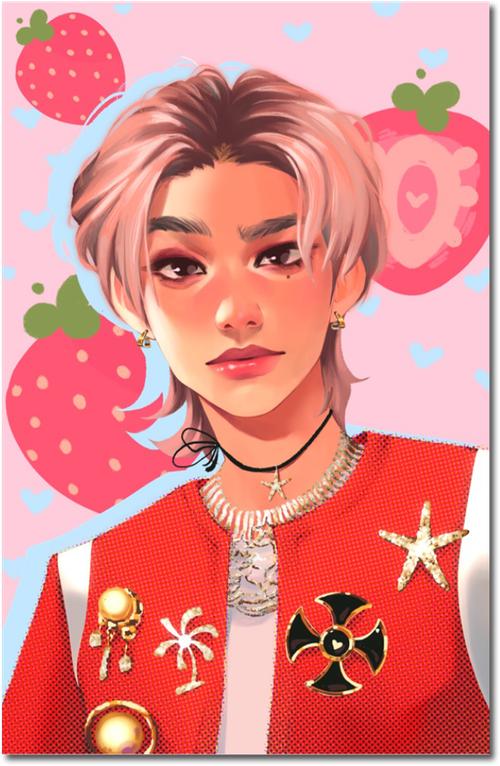 Арт карта / pendeltur / STRAY KIDS / Хёнджин #1