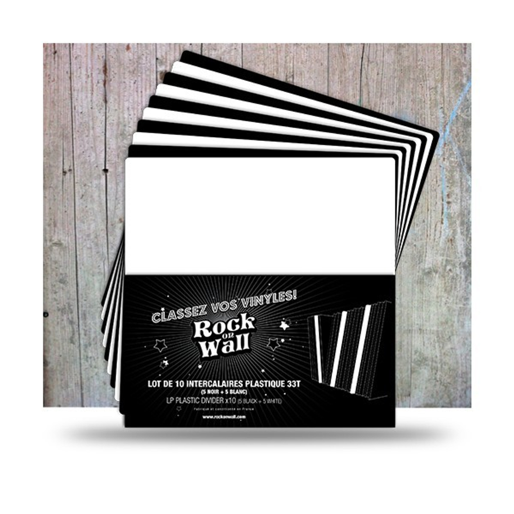 Разделители Для Виниловых Пластинок, Пластиковые (Rock On Wall)