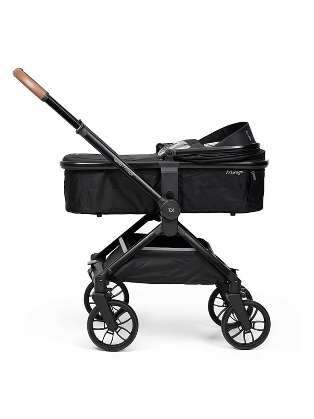 Детская коляска 3 в 1 Tomix Mirage Black