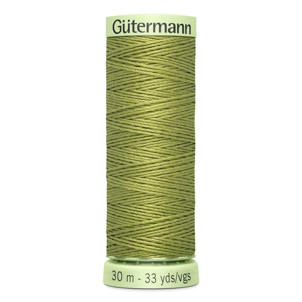 Нитки отделочные Gutermann Top Stitch 30 (30 метров), 5 кат. | 582 зеленая горчица