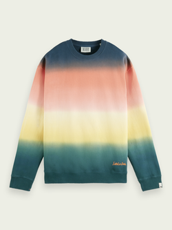 Свитшот Scotch&Soda Tie-dye felpa crewneck 169189/0219