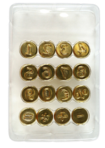 Набор штампов Pebaro для выжигания 16шт., цифры