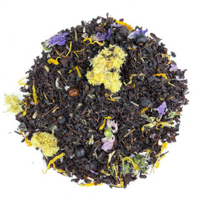 Черный чай BERRY-TEA "Звездное небо" | 18гр под стакан | Эконом