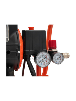 Безмасляный малошумный компрессор Gigant (25 л; 8 бар; 225 л/мин) GSWK-25/1400