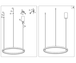 Светильник подвесной Kink Light Тор 08212,19A(3000K)
